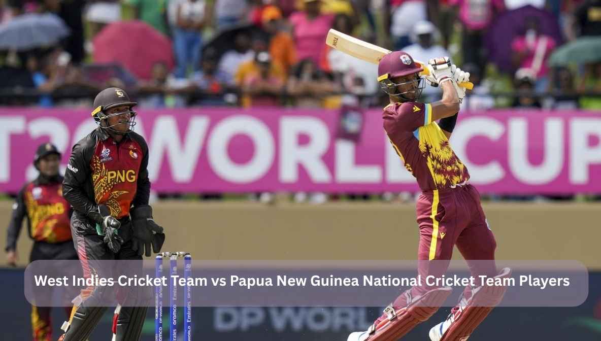 west indies cricket team vs papua new guinea national cricket team players