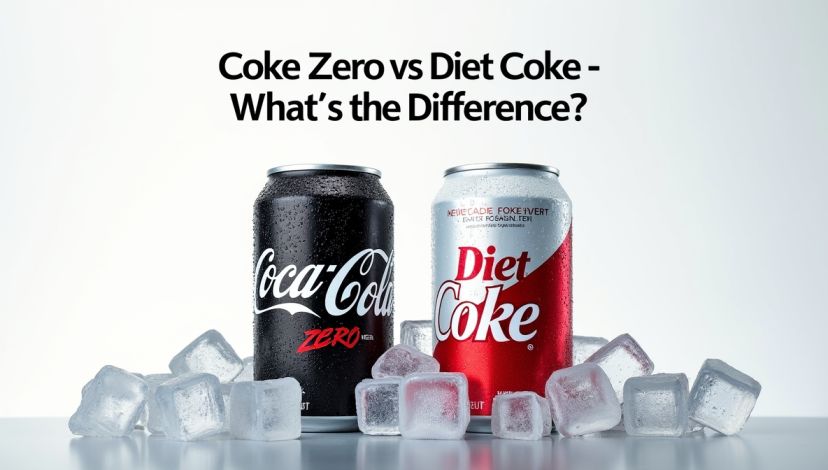 difference between coke zero and diet coke